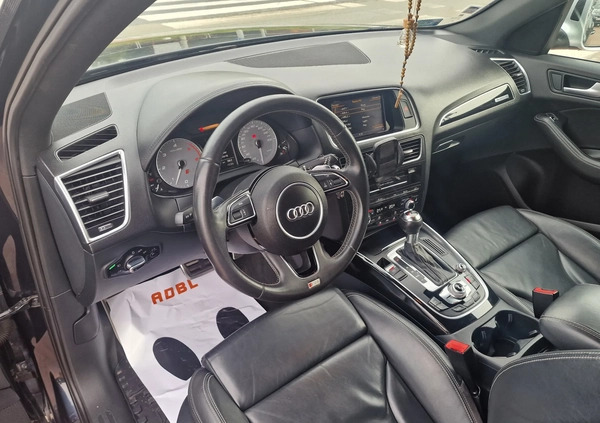 Audi SQ5 cena 106700 przebieg: 145000, rok produkcji 2013 z Wielichowo małe 301